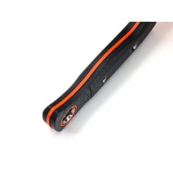 Benchmade Meatcrafter Orange CPM-S45VN Trailing Point Fixed Blade Carbon Fiber Handle Handle Bottom
