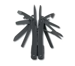 Victorinox Swiss Tool Spirit XBS - Black Pliers Close Tools Open