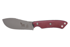 TOPS - Camp Creek S35VN Fixed Blade Camo G-10 Handle front