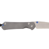 Chris Reeve Large Sebenza 31 S45VN Drop Point Blade Titanium Handle Left Handed Front Side Open