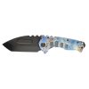 Medford Praetorian T Magnacut PVD Tanto Blade Faced and Flamed Solar Flare Handles PVD Spring PVD hardware Brushed Flamed Clip PVD Breaker Front Side Open