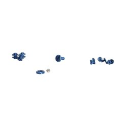 Rick Hinderer Eklipse 3.5" Complete Hardware Kit Stonewash Titanium Blue