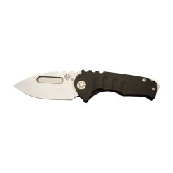 Medford Praetorian Genesis T S35VN Tumbled Drop Point Blade PVD Handles Standard Hardware and Clip NP3 Breaker Front Side Open