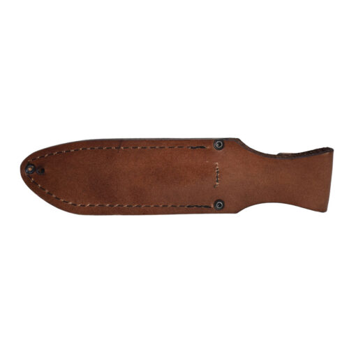 Benchmade Saddle Mountain Skinner S30V Drop Point With A Gut Hook Back Side With Sheath