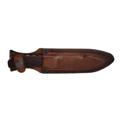 Benchmade Saddle Mountain Skinner S30V Drop Point With A Gut Hook Front Side With Sheath