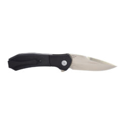 Buck Knives Paradigm S35VN Drop Point Black G-10 Handle Assisted Opener Deep Carry Pocket Clip Back Side Open