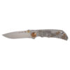 Spartan Blades Harsey Folder 4" CPM S45VN Blade Steel Special Edition Koi Fish Front Side Open