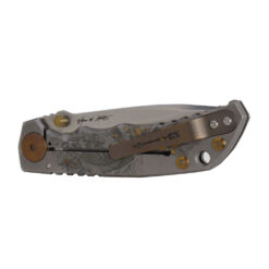 Spartan Blades Harsey Folder 4" CPM S45VN Blade Steel Special Edition Koi Fish Back Side Closed