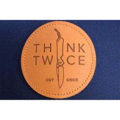 Chris Reeve Knives Favorite Trucker Hat In Navy One Size Think Twice Cut Once Patch