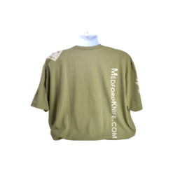Medford Emblem XXL Short Sleeve T-Shirt in OD Green Back side